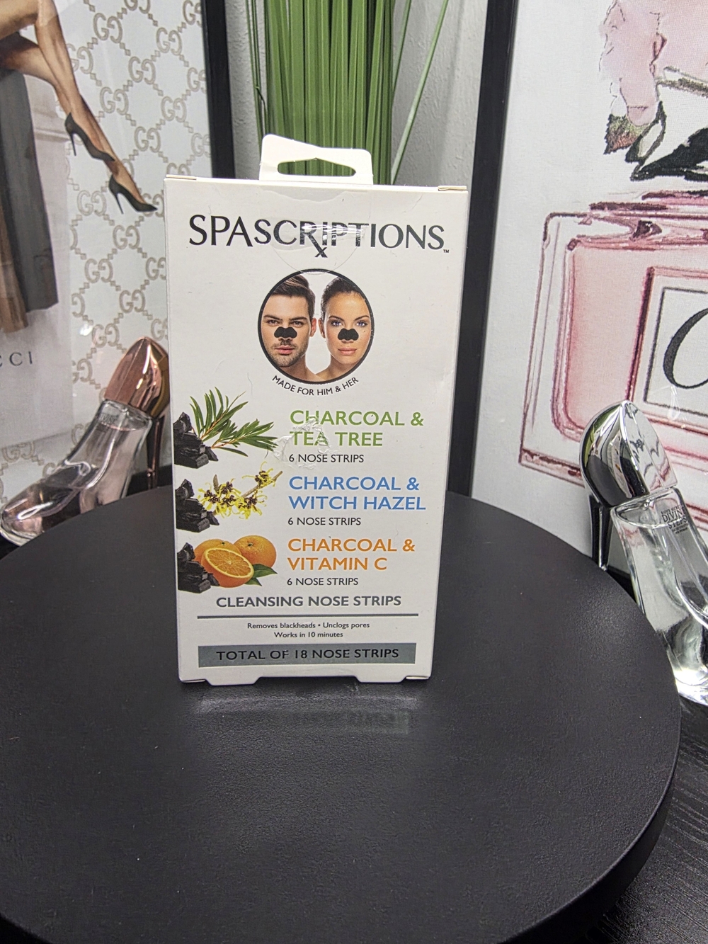 Charcoal Cleansing Nose Strips - Multi-Pack (White)
